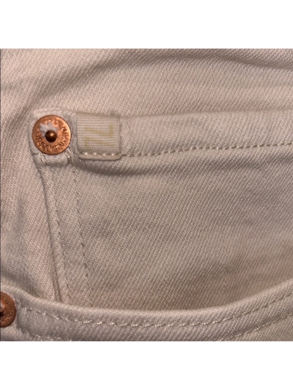 American Eagle NWT AE77 Premium Bootcut Crop Jeans Size 30 Regular in Stone - Picture 12 of 16
